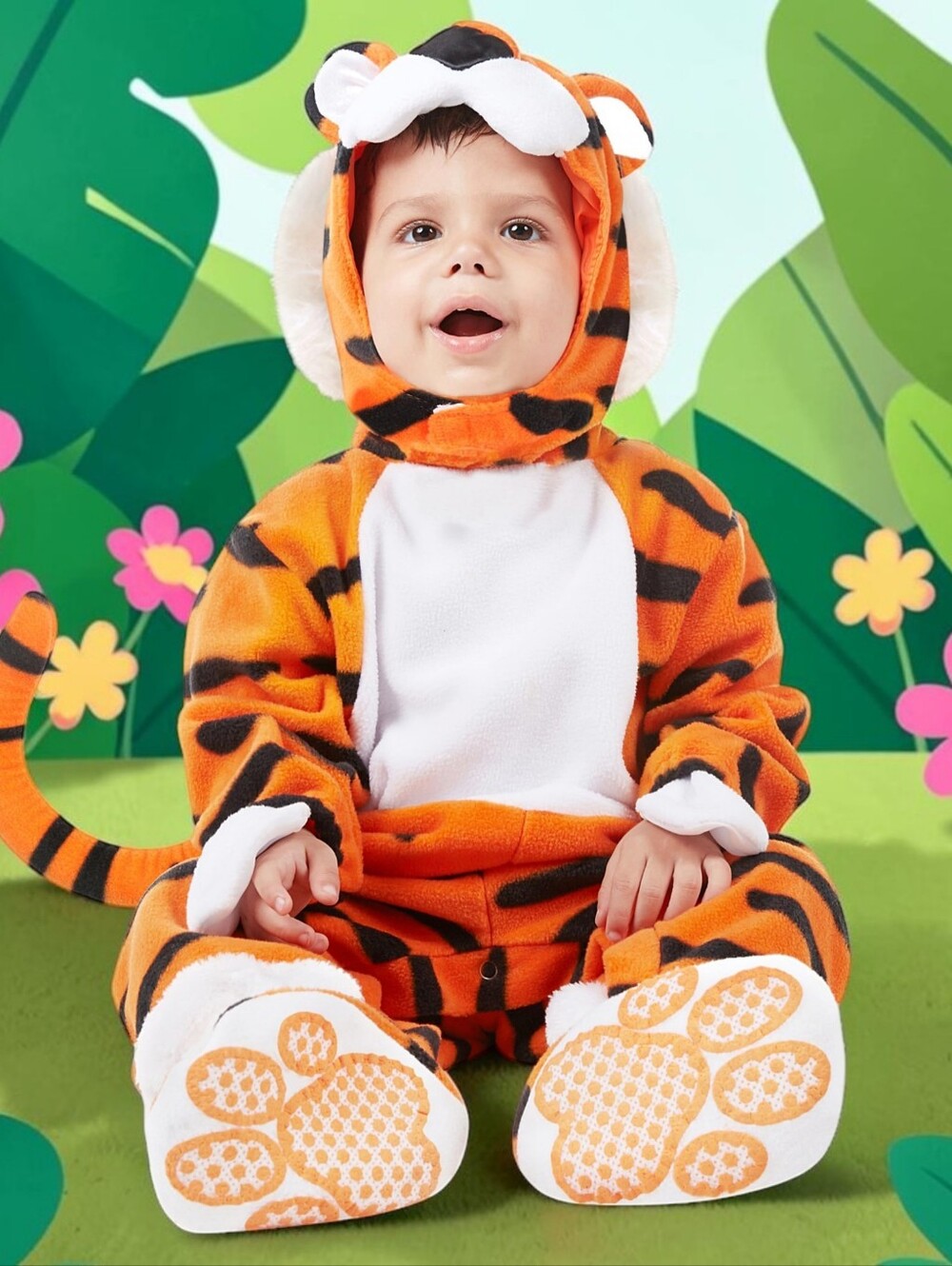 Toddler Tiger Costume by Spooktacular Creations, 3T